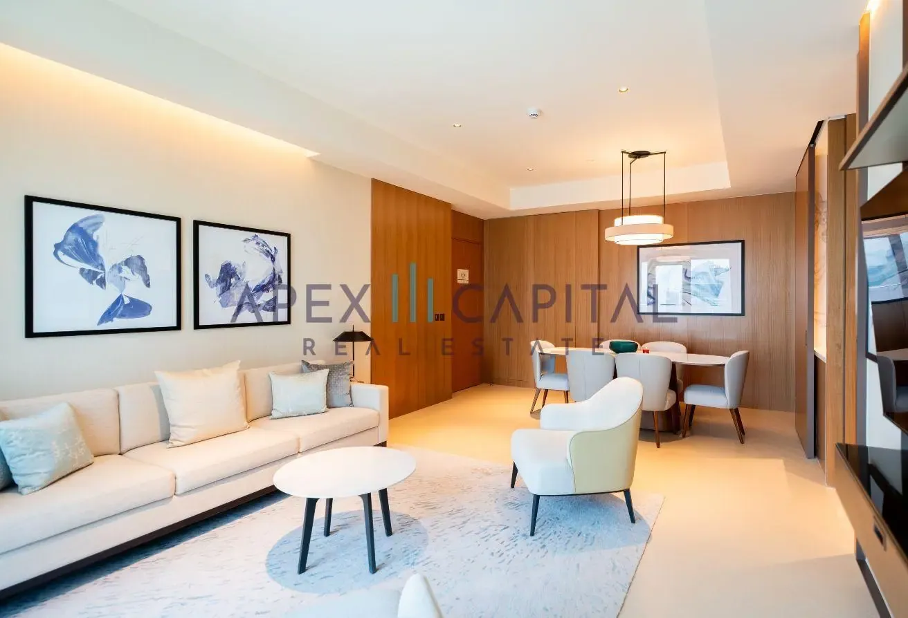 High Floor | Burj and Fountain view | Furnished
