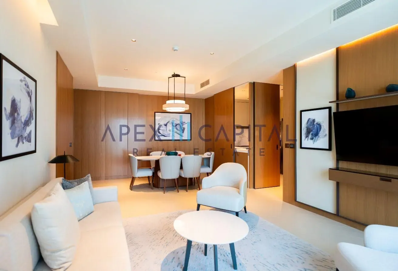 High Floor | Burj and Fountain view | Furnished