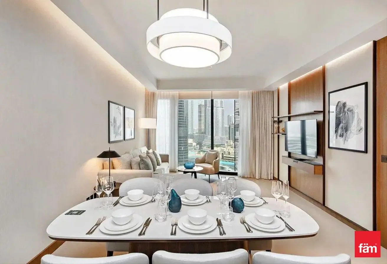 Vacant | Burj View | Furnished | Prime Location