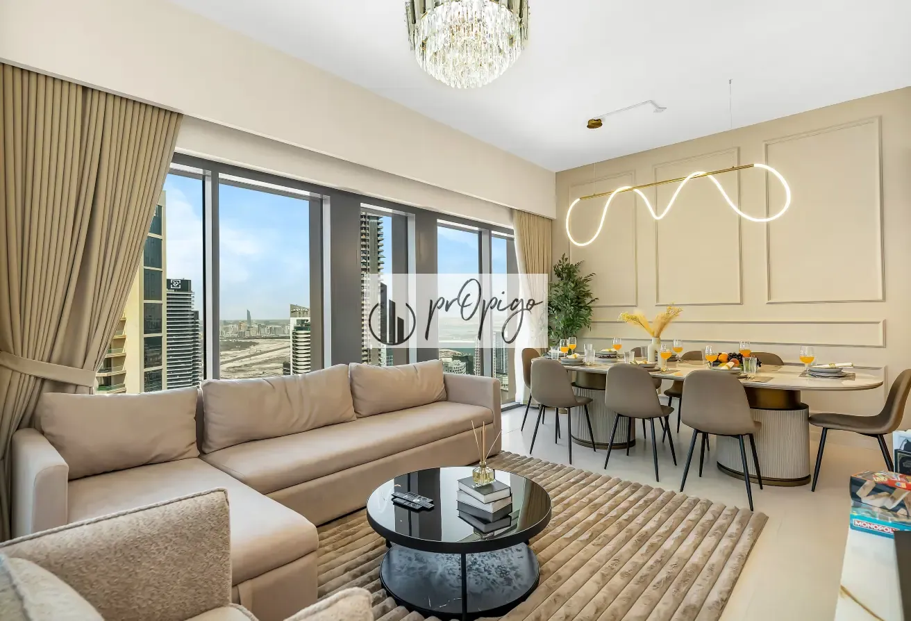 Burj Royale | High floor Burj view | No Commission