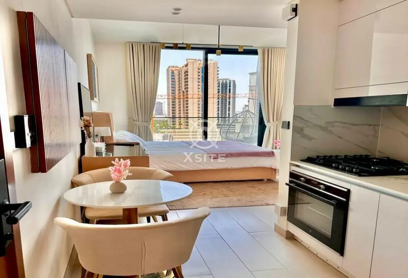 Modern Studio | Fully Furnished  | Pool View