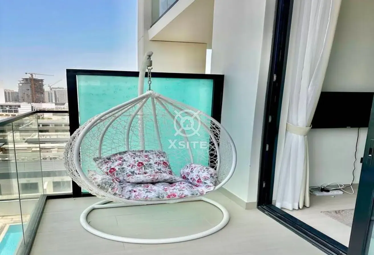 Modern Studio | Fully Furnished  | Pool View