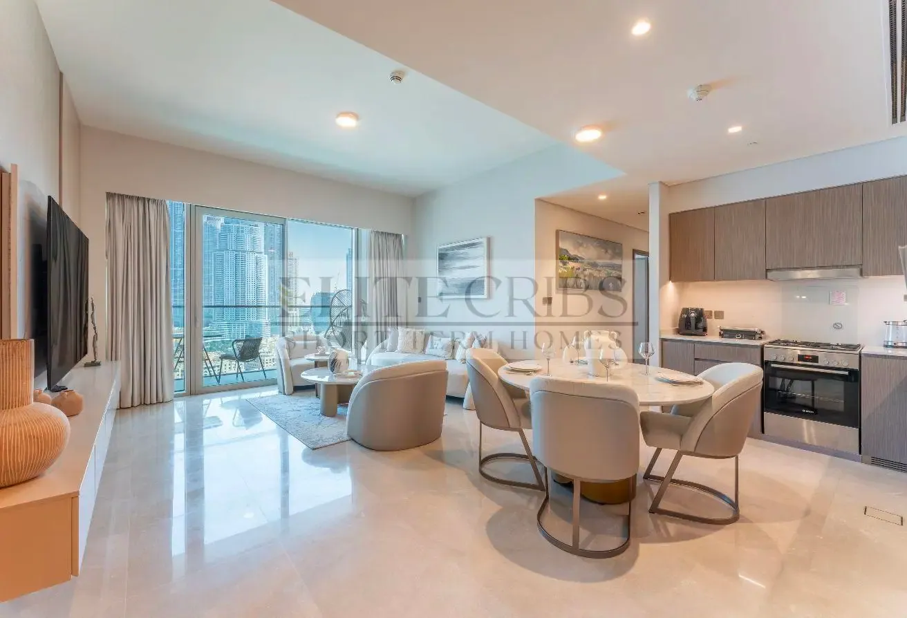 Elegant 2BR Retreat with Burj Khalifa Views GRANDE