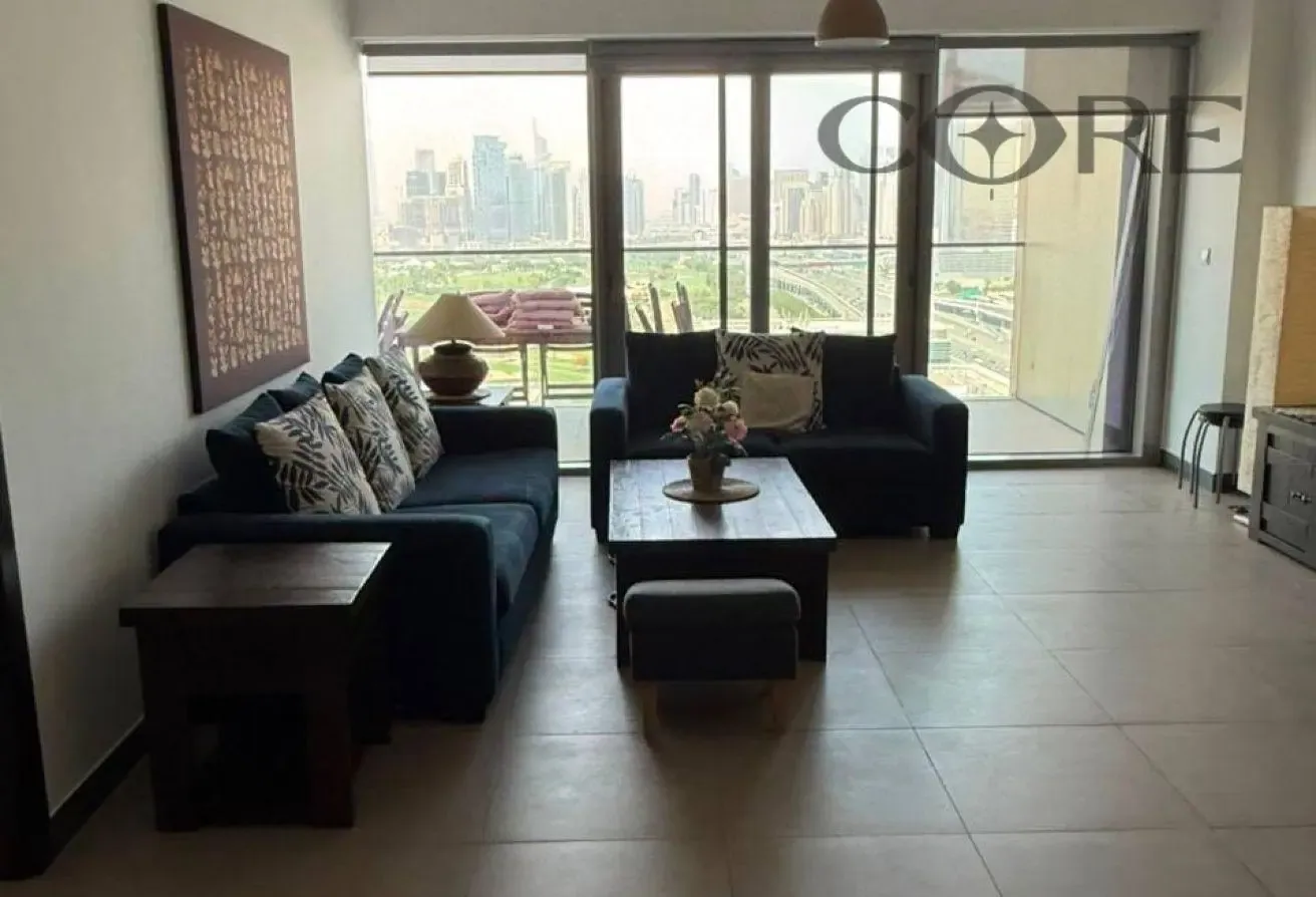 FURNISHED 1BR | HIGH FLOOR | SKYLINE VIEW