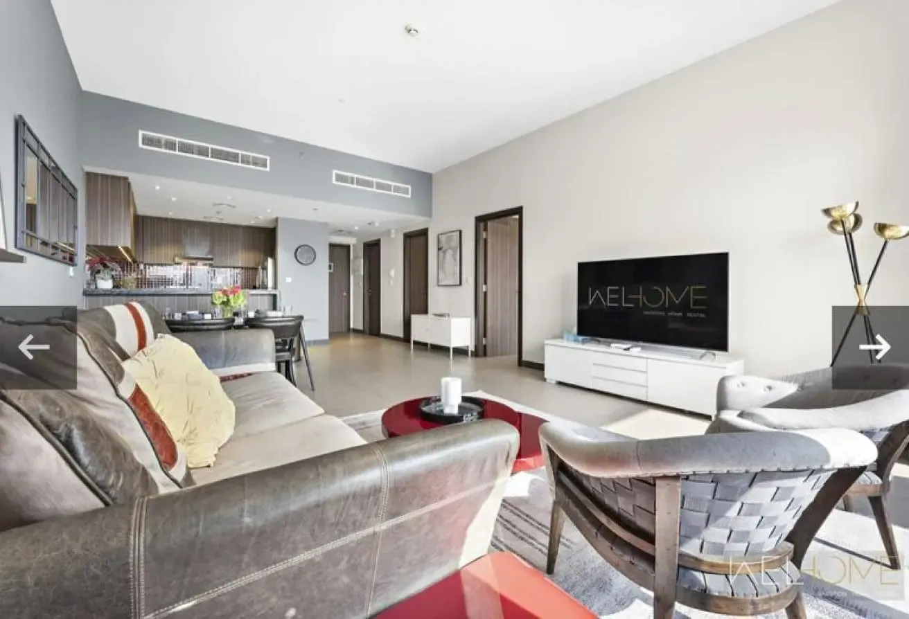 Well-Maintained Furnished 1BR | Large Living Space