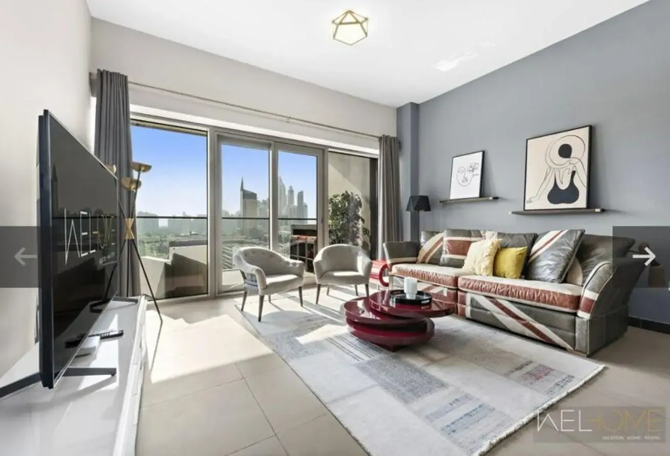 Well-Maintained Furnished 1BR | Large Living Space