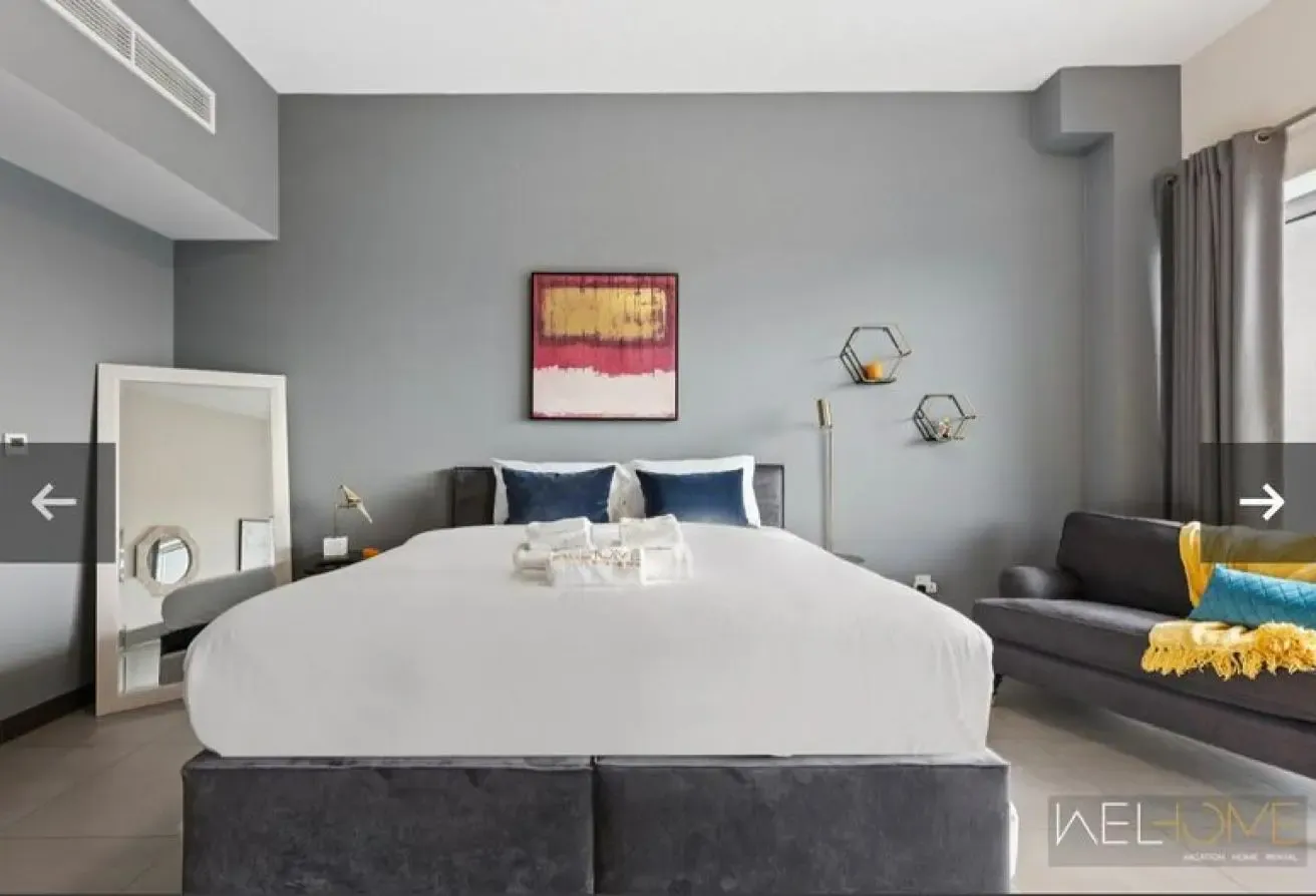 Well-Maintained Furnished 1BR | Large Living Space