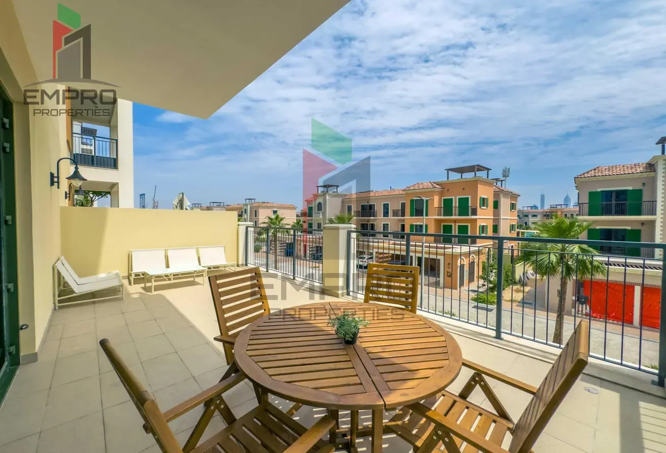 Fully Furnished Large Balcony | Burj Khalifa View
