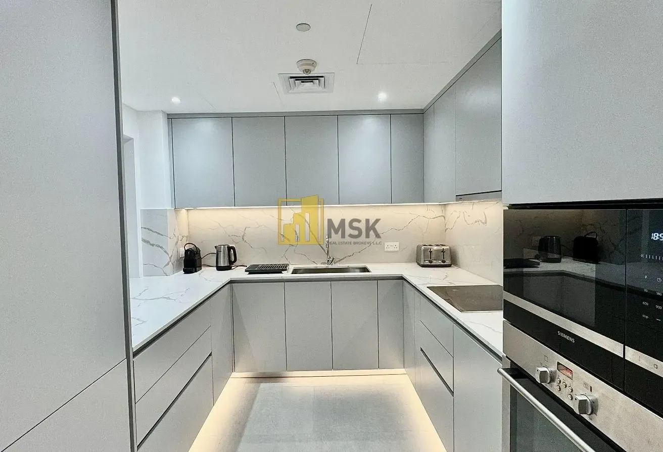 Fully Upgraded 2BR + Study | Burj Khalifa View