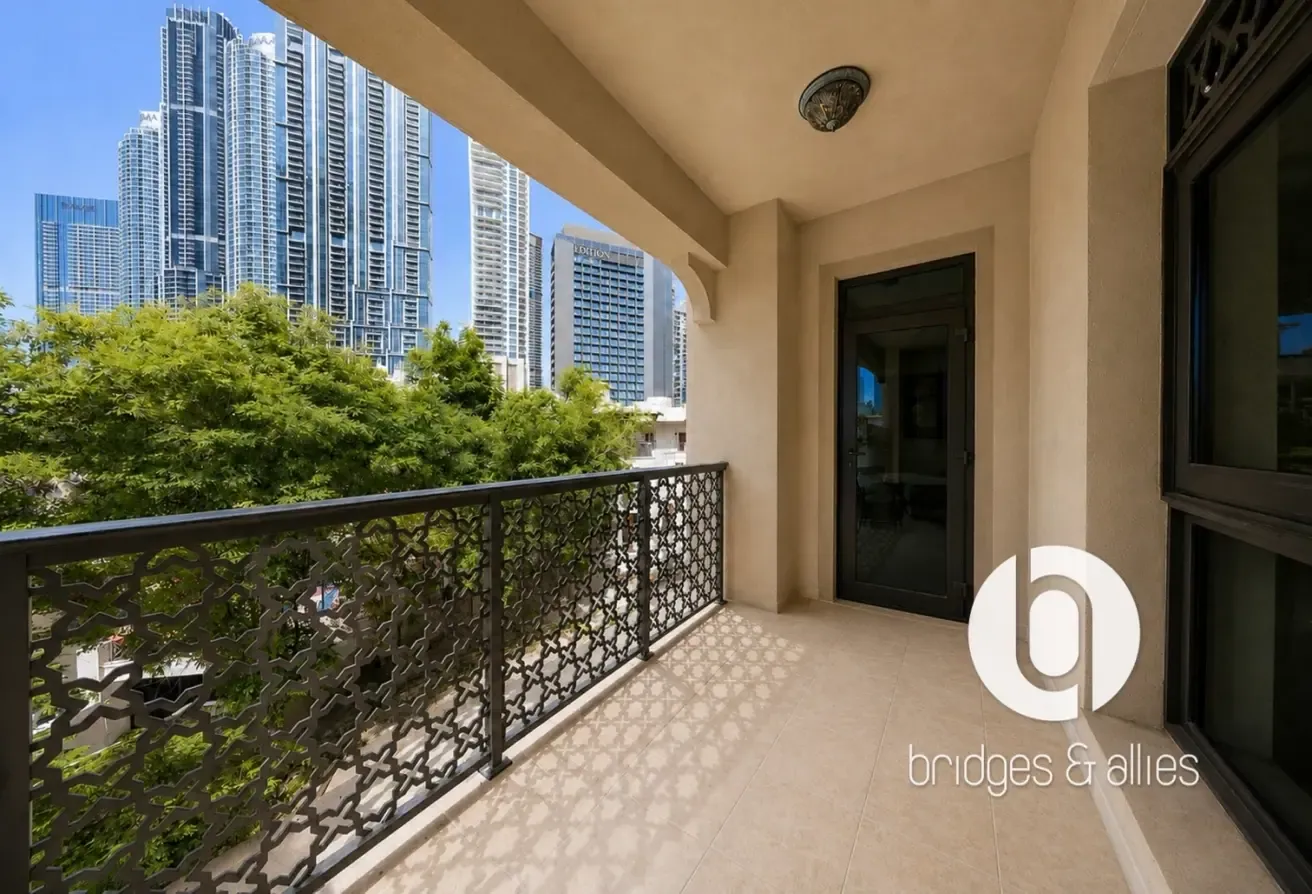 BURJ KHALIFA VIEW | 2 BEDROOMS + STUDY | AVAILABLE