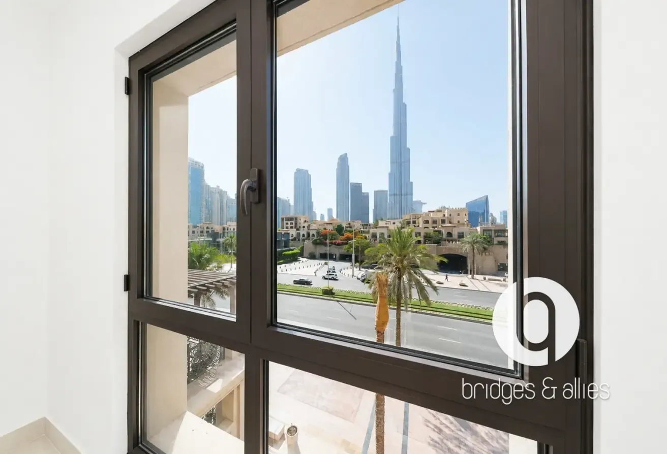 BURJ KHALIFA VIEW | 2 BEDROOMS + STUDY | AVAILABLE