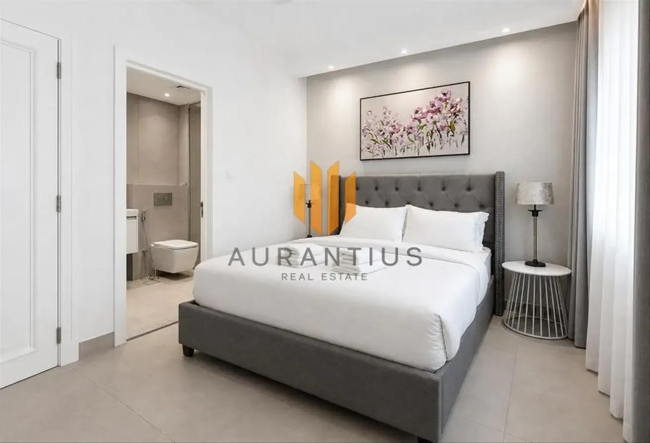 Fully Furnished|Upgraded|Burj View|with Maidroom