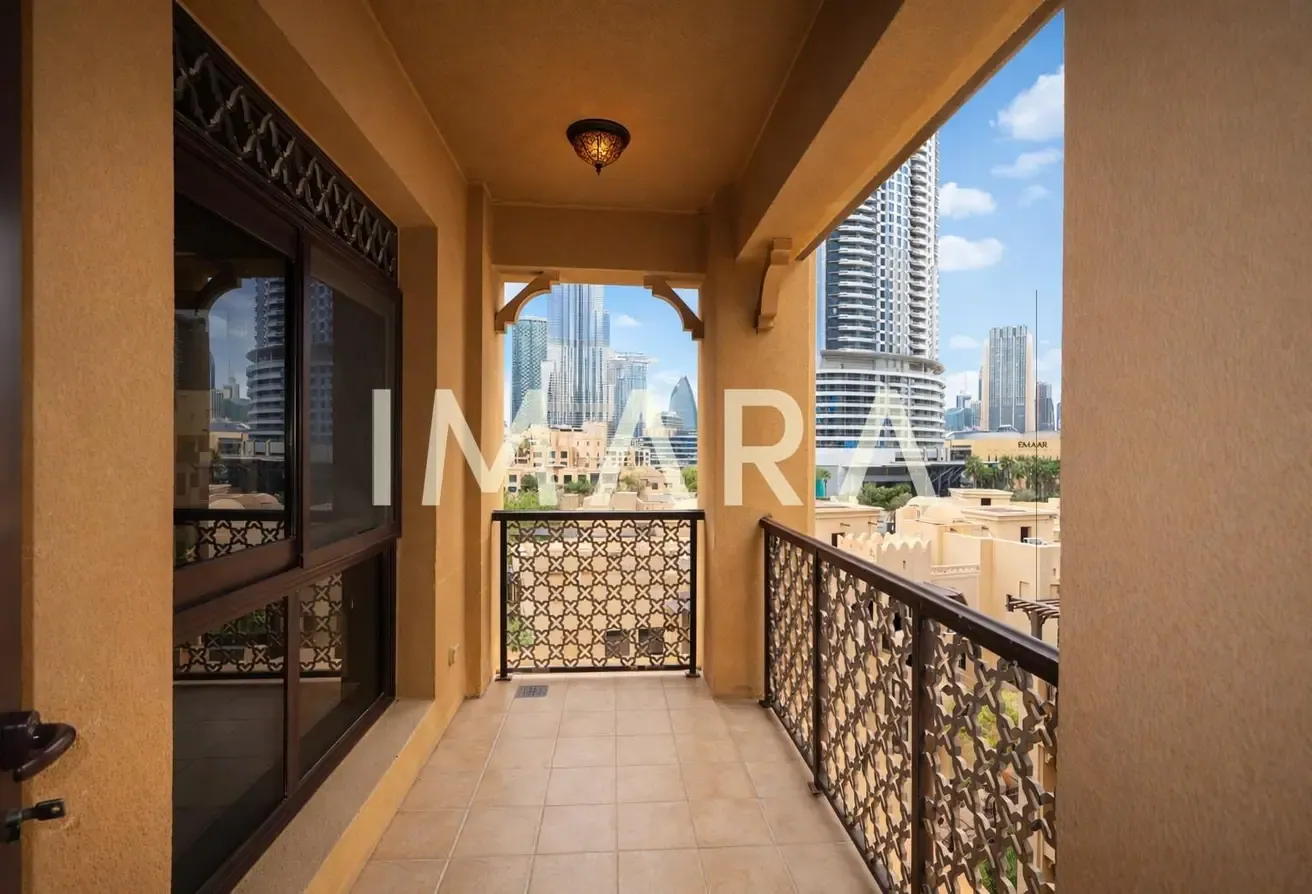 Vacant | Burj Khalifa view | Balcony | Emaar