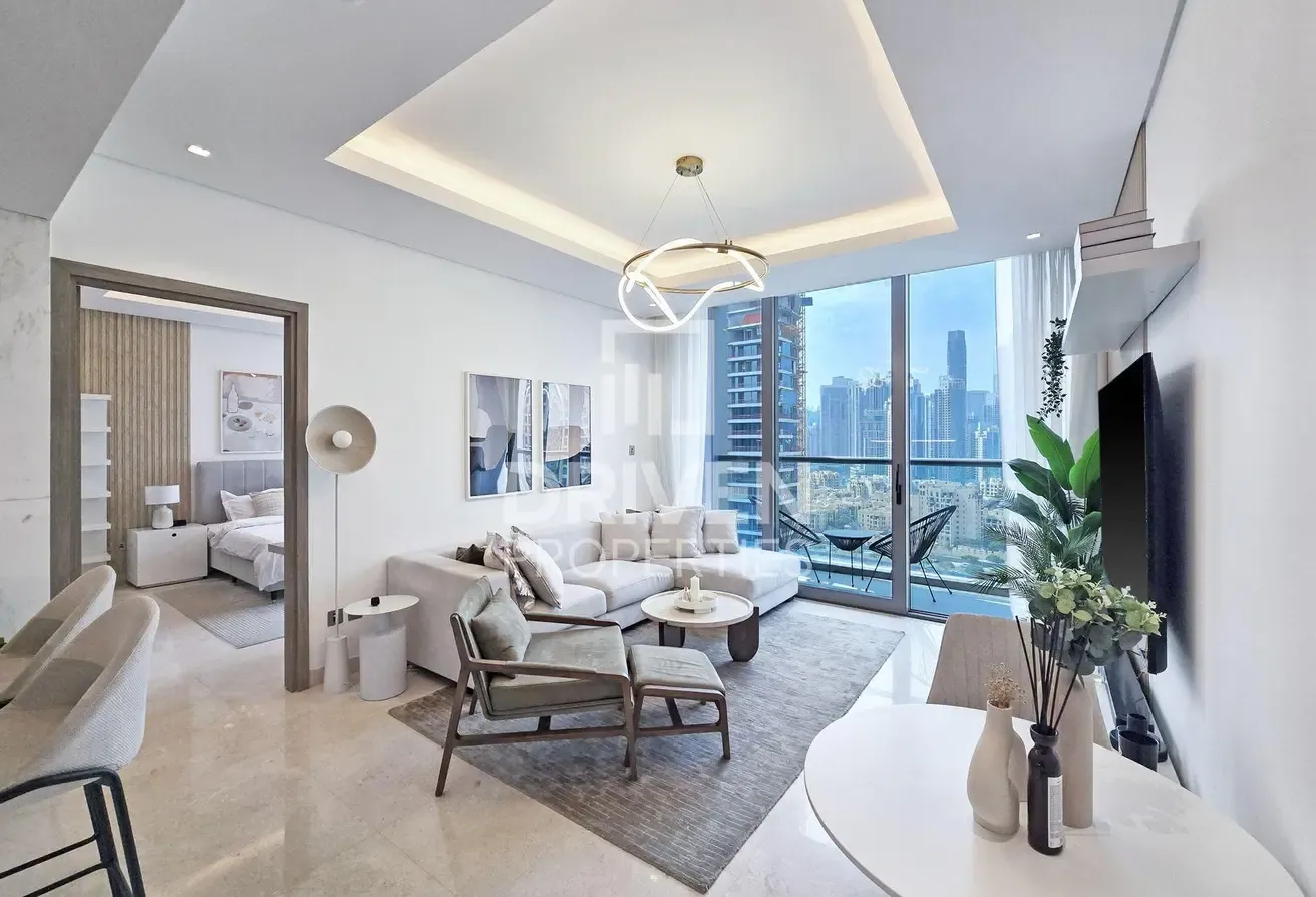Burj Khalifa View | High Floor | Ready to Move in