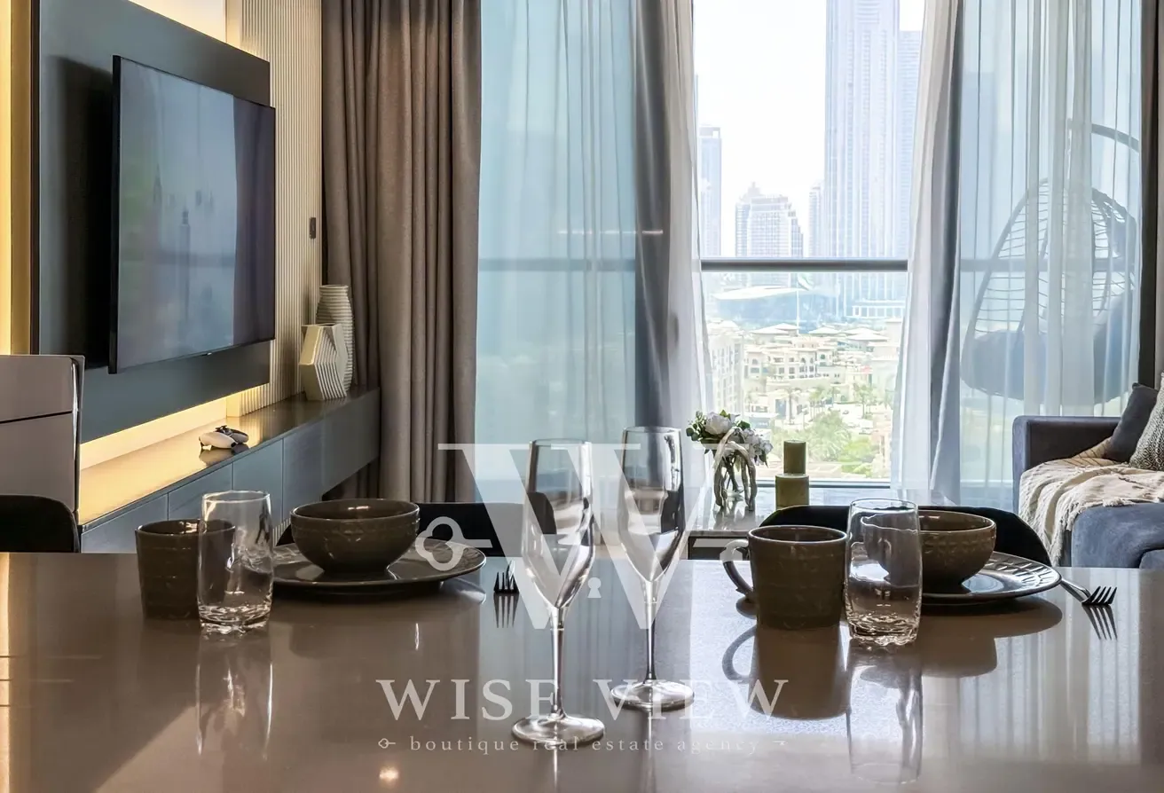 Burj Khalifa View | High Floor | Fully Furnished