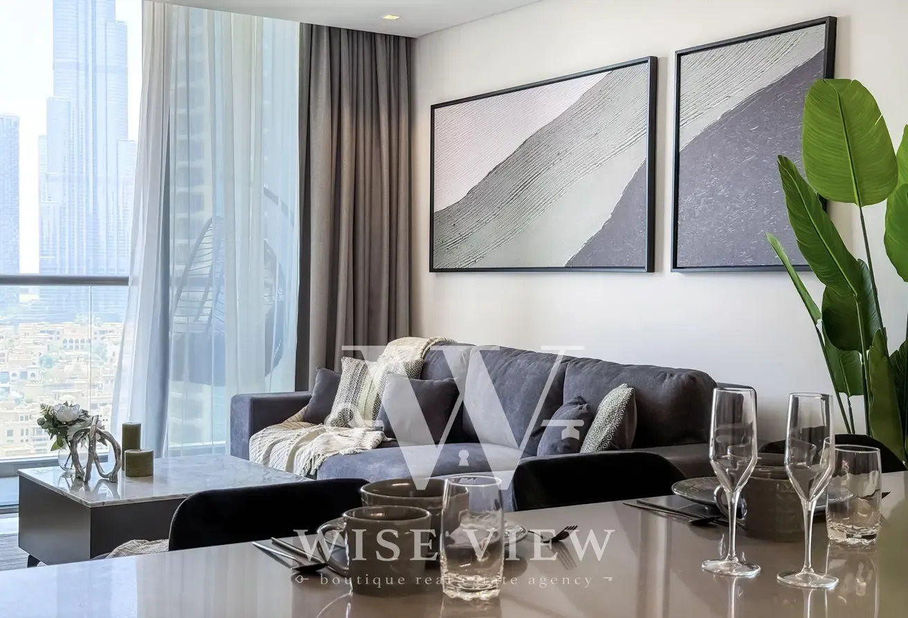 Burj Khalifa View | High Floor | Fully Furnished