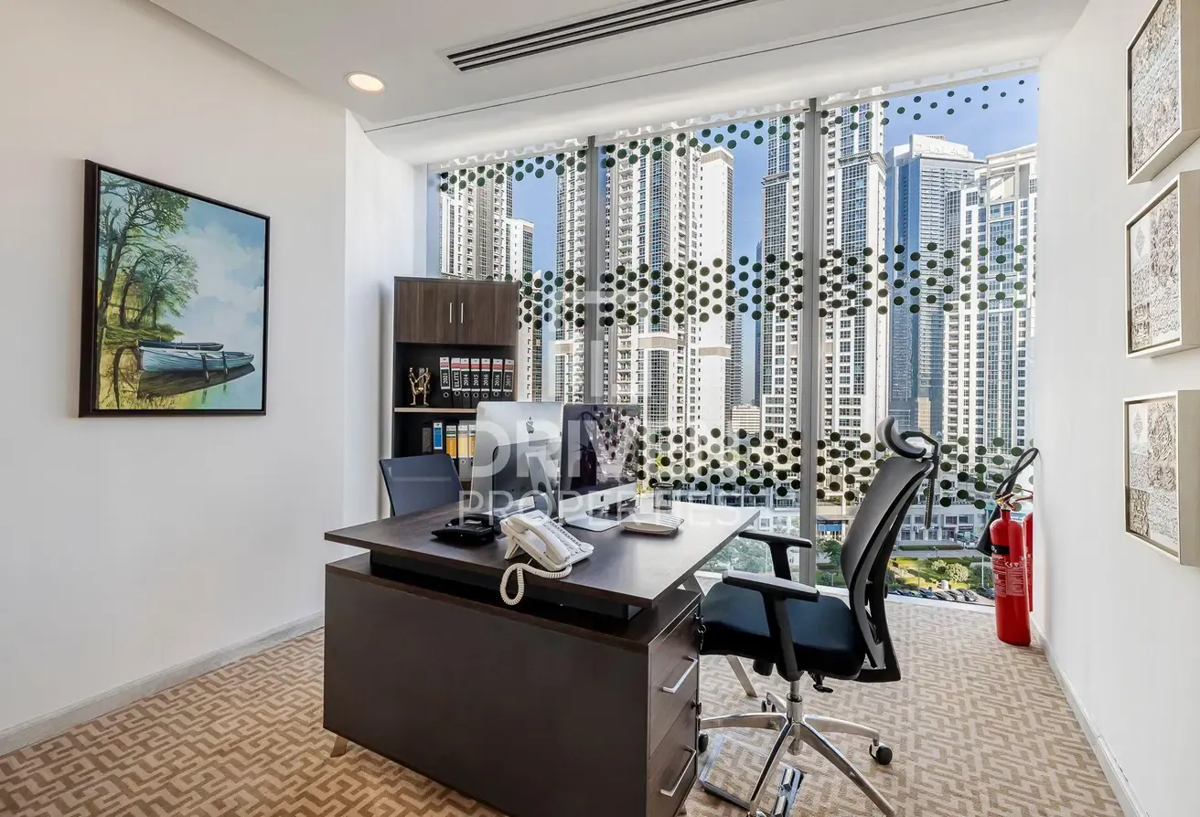 VOT | Burj View | Fitted Office with Bathroom