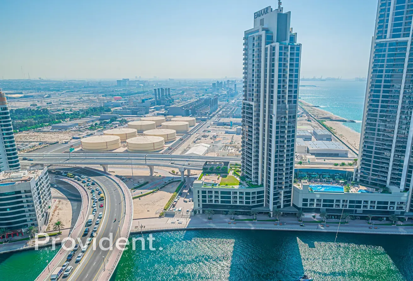 Top Tower in Dubai | High Floor | Private Beach