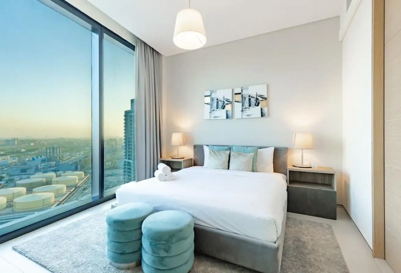 HIGH-FLOOR 1BR | MARINA VIEW | JUMEIRAH GATE TOWER