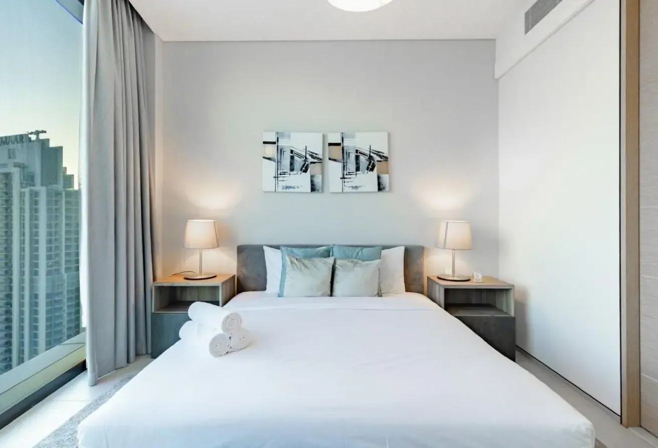 HIGH-FLOOR 1BR | MARINA VIEW | JUMEIRAH GATE TOWER