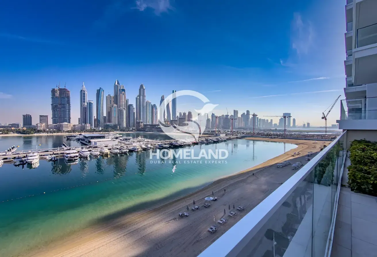 Spacious 2BR IFull Palm and Marina view IBrand new