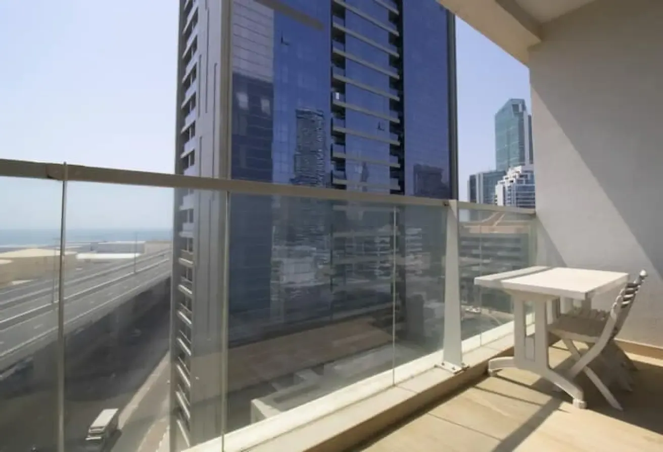Marina View Studio | Balcony, Pool & Gym Access