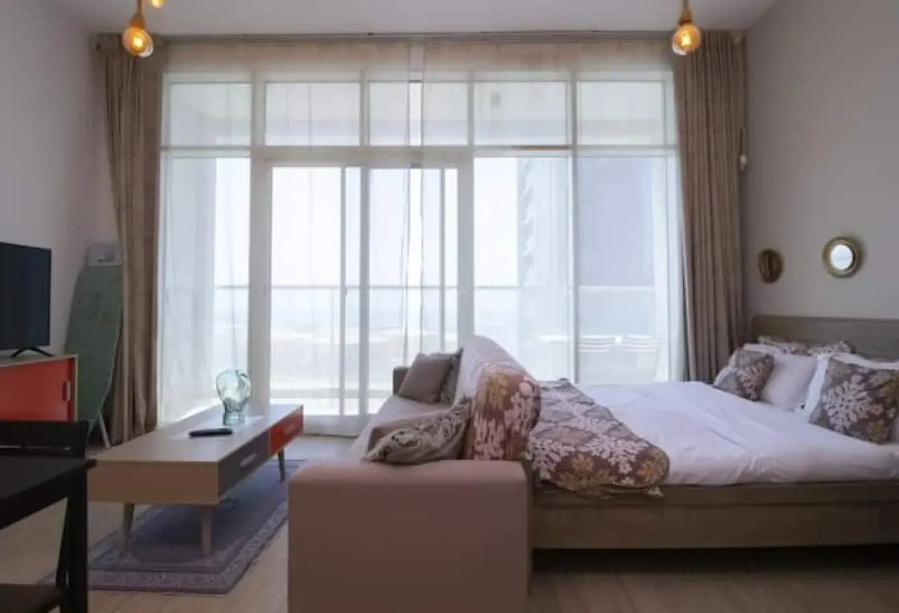 Marina View Studio | Balcony, Pool & Gym Access