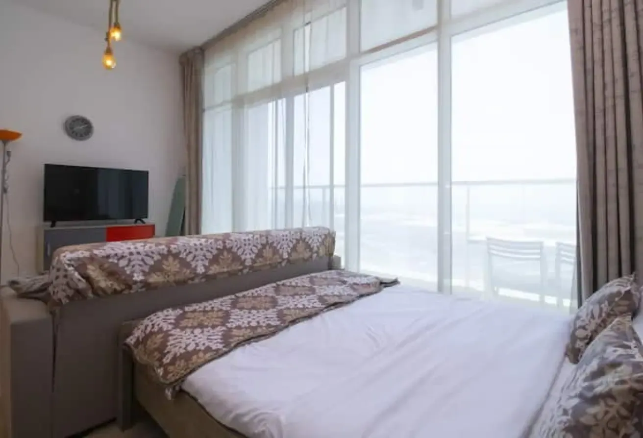 Marina View Studio | Balcony, Pool & Gym Access