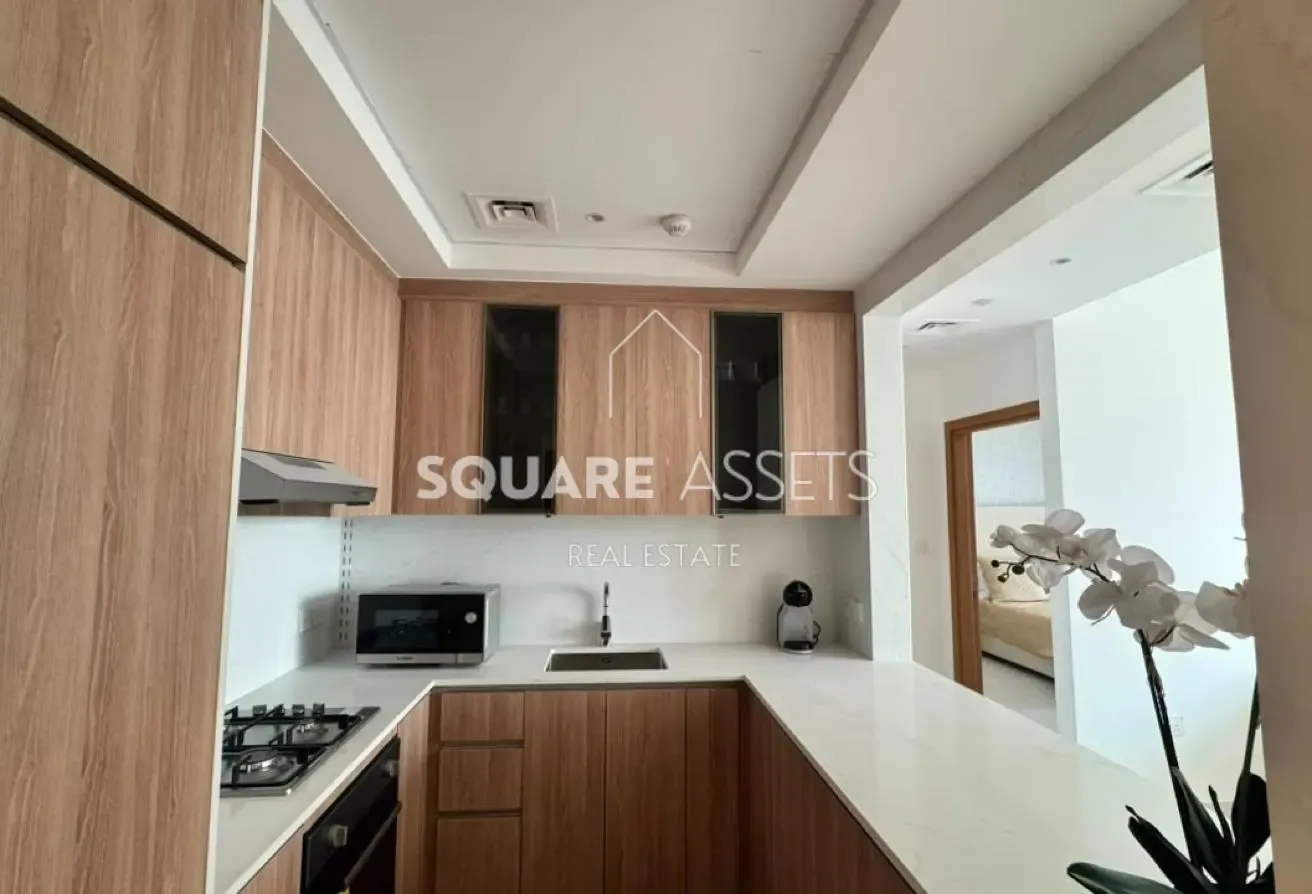 Fully Furnished 1BR | Stunning Port Rashid View