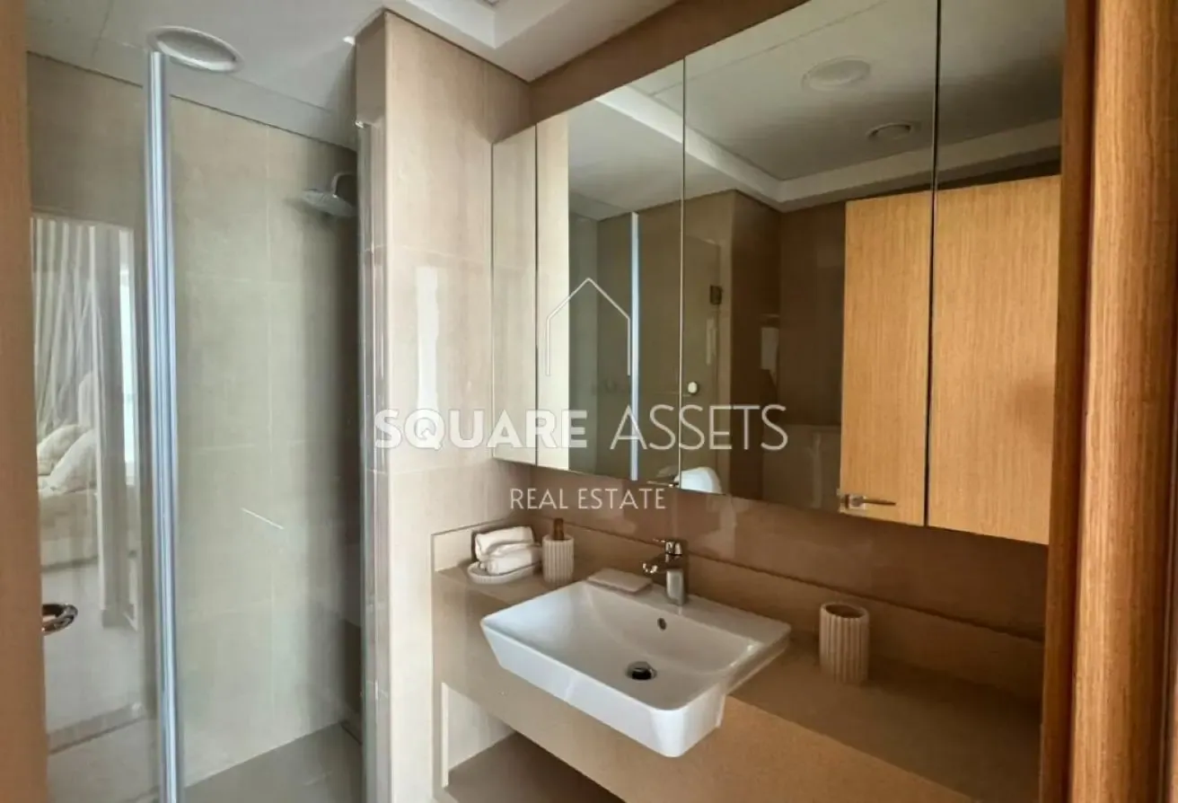 Fully Furnished 1BR | Stunning Port Rashid View