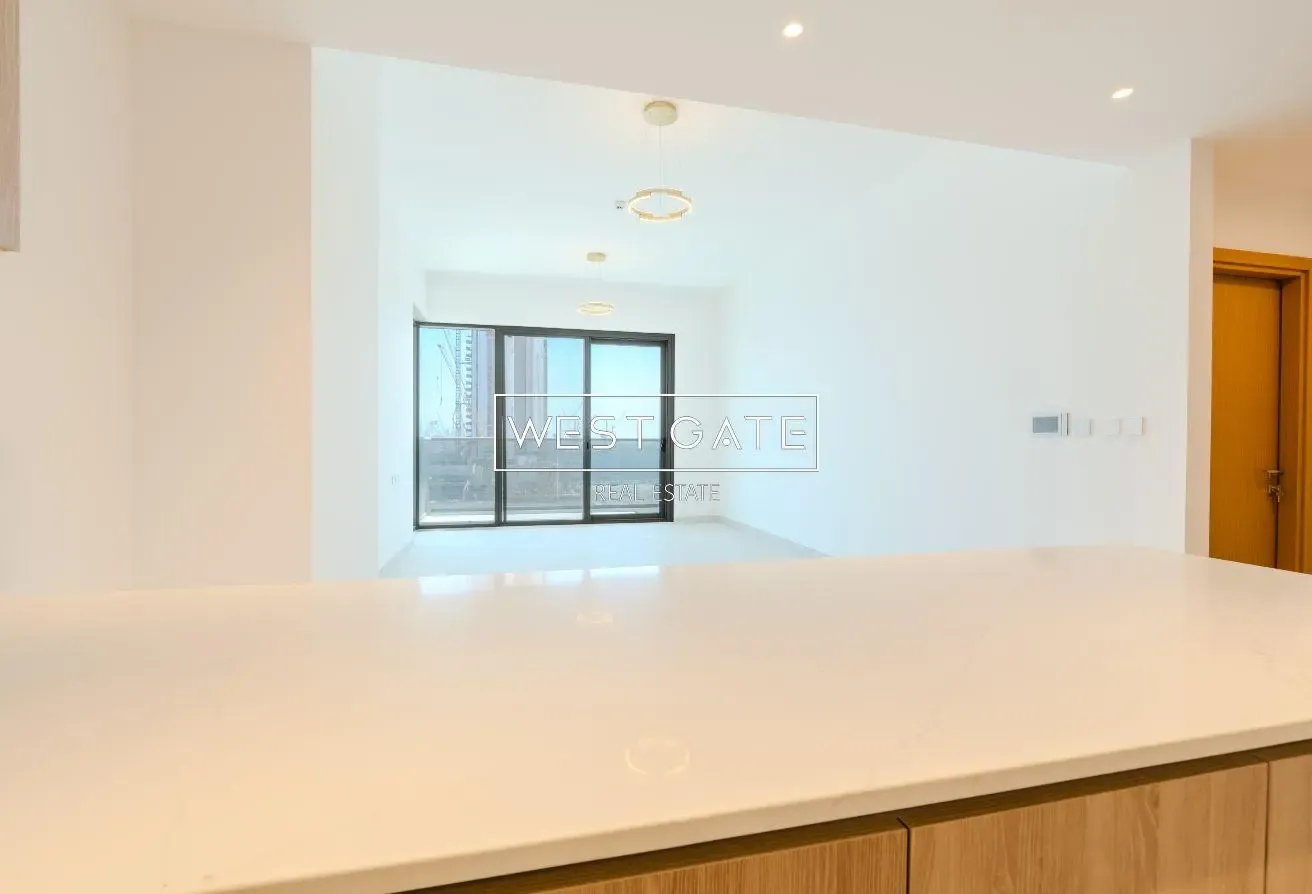 High-Floor 1BR | Burj Khalifa & Sea Views