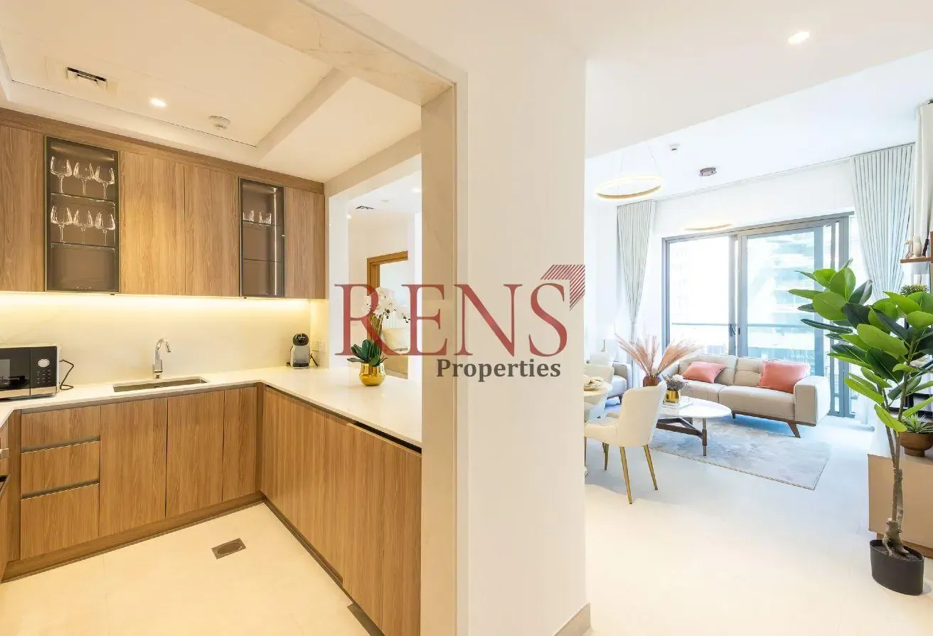 Furnished 1BR | Sea & City View | Prime Living
