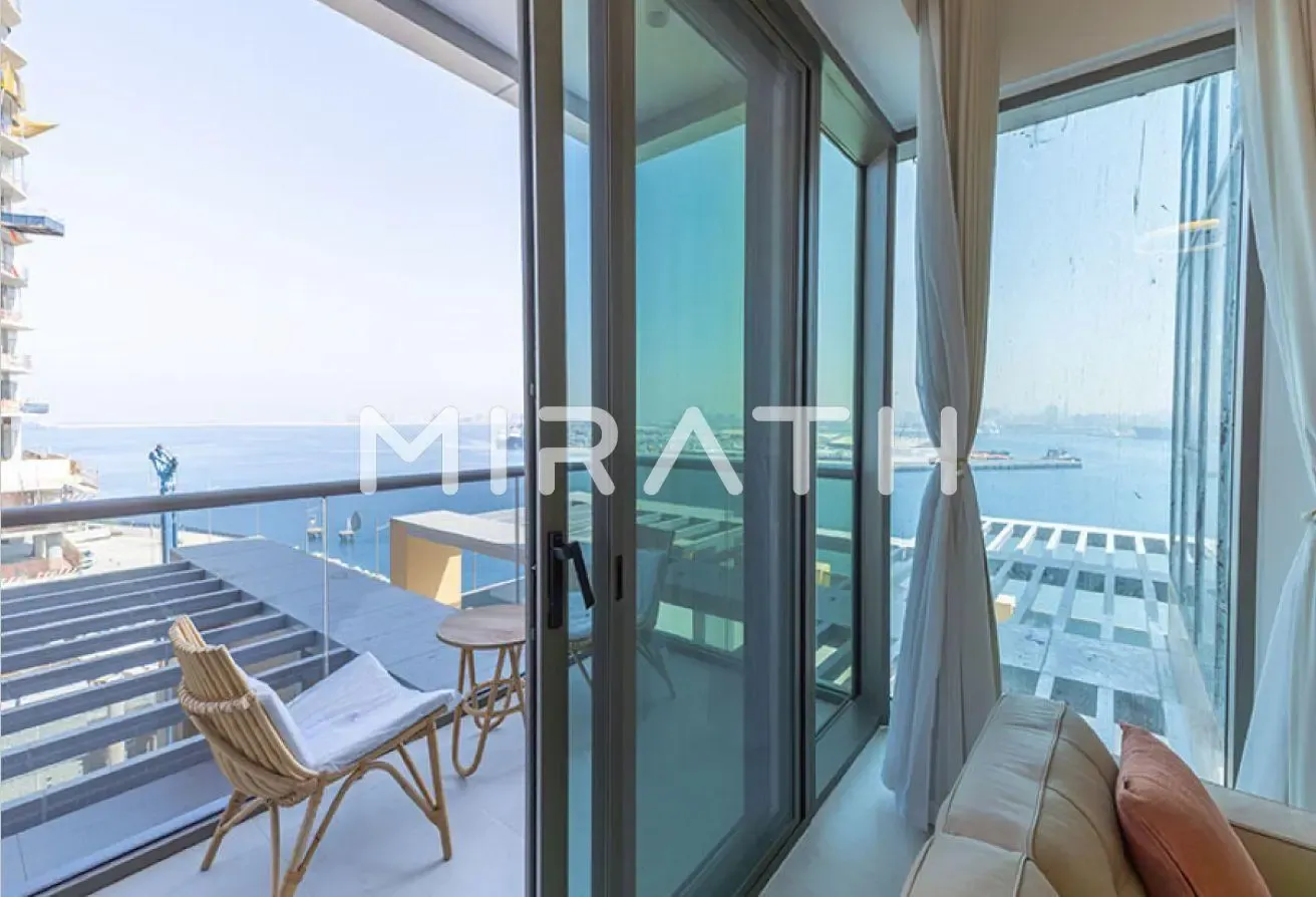 Fully furnished | Waterfront  | Dubai Island View