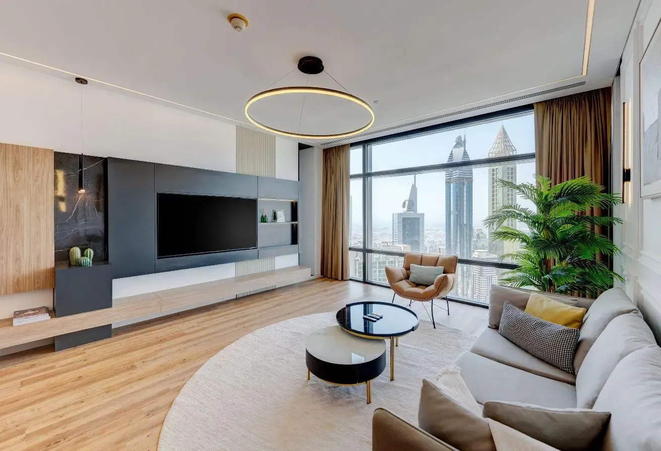 One Bedroom Apartment with Minimalistic design