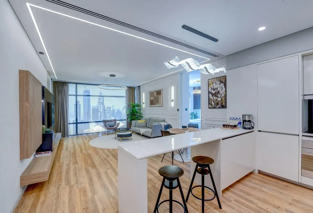 One Bedroom Apartment with Minimalistic design
