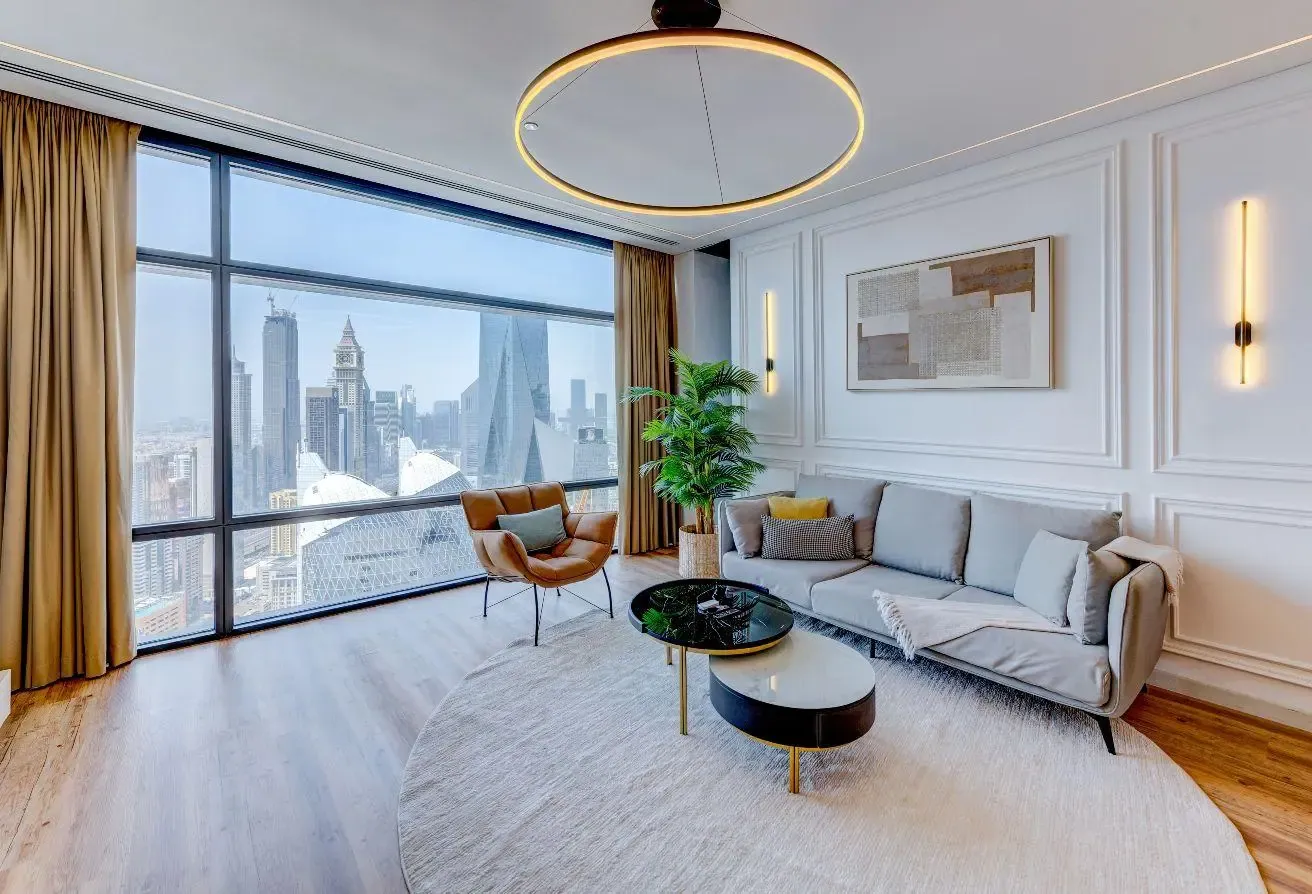 One Bedroom Apartment with Minimalistic design