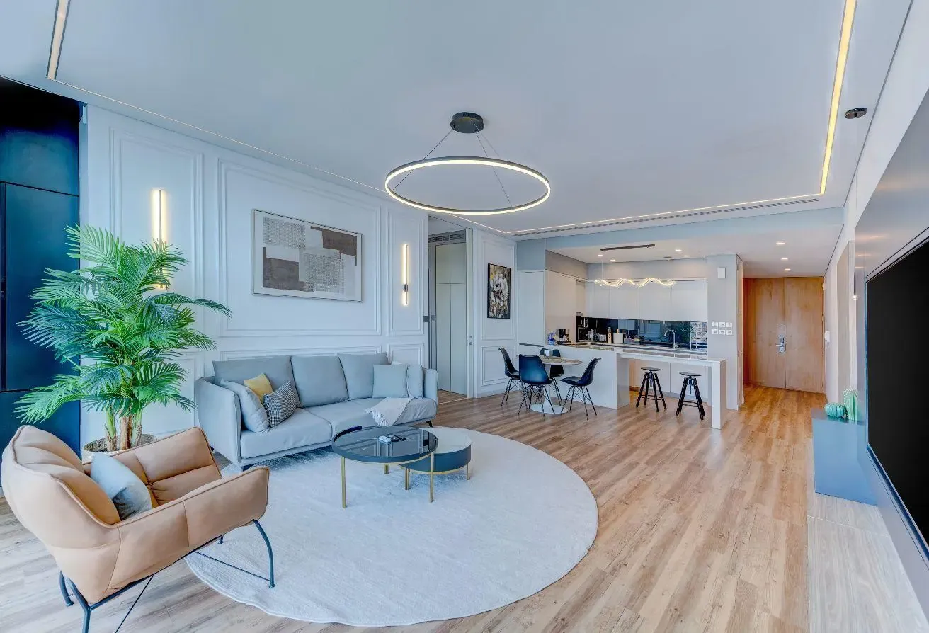 One Bedroom Apartment with Minimalistic design