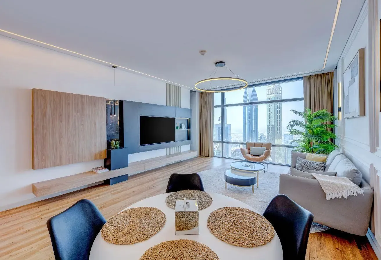 One Bedroom Apartment with Minimalistic design