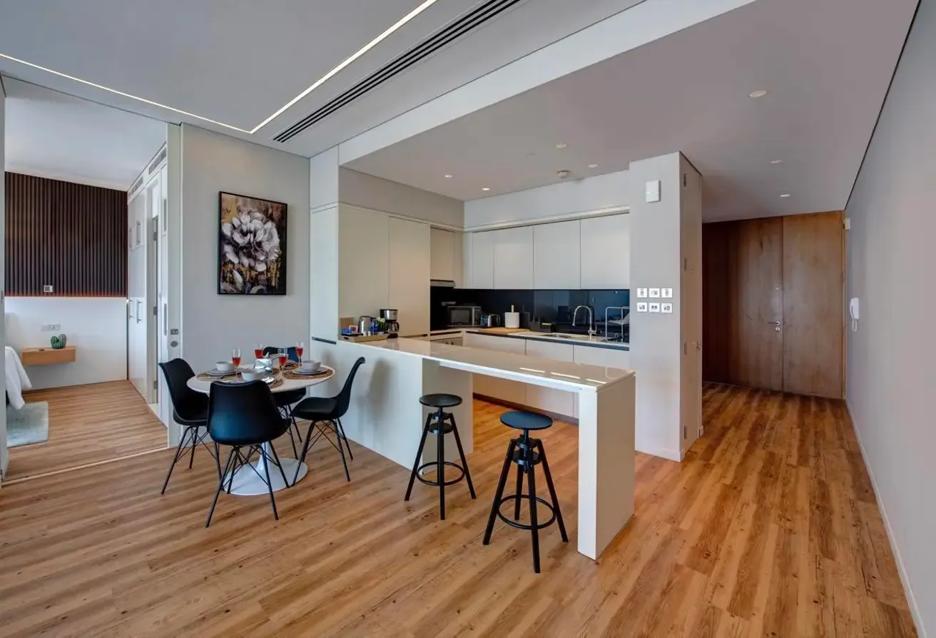 One Bedroom Apartment with Minimalistic design