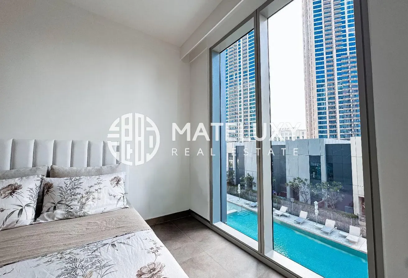 Rented | Community Pool View | Low Floor