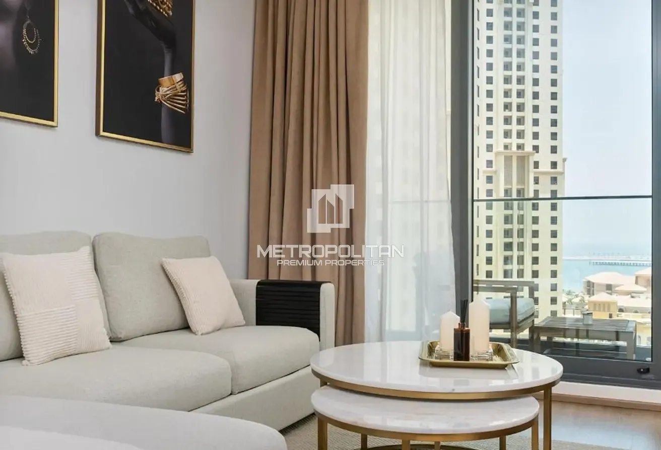 1 Bed | Partial Sea View | Furnished and Equipped
