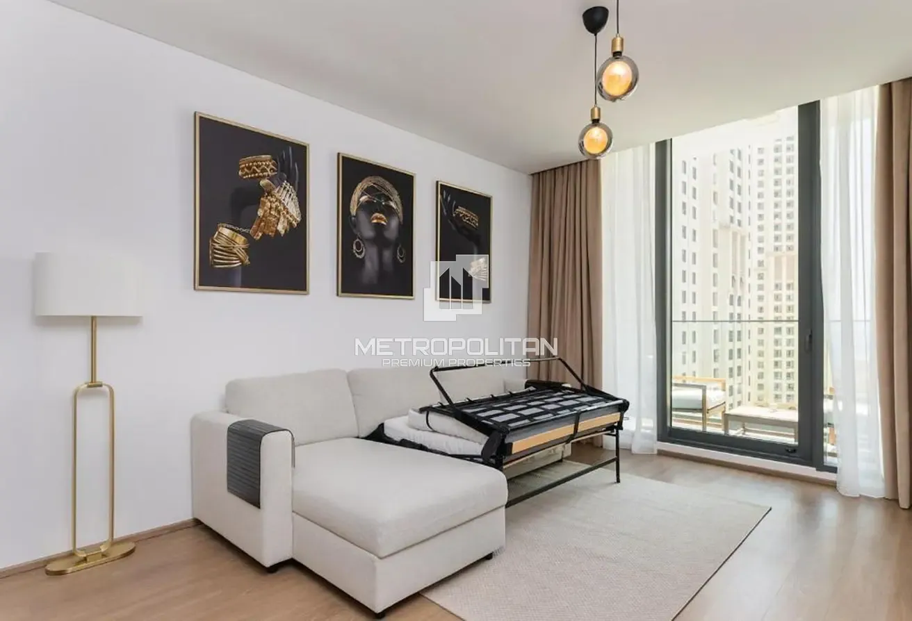 1 Bed | Partial Sea View | Furnished and Equipped