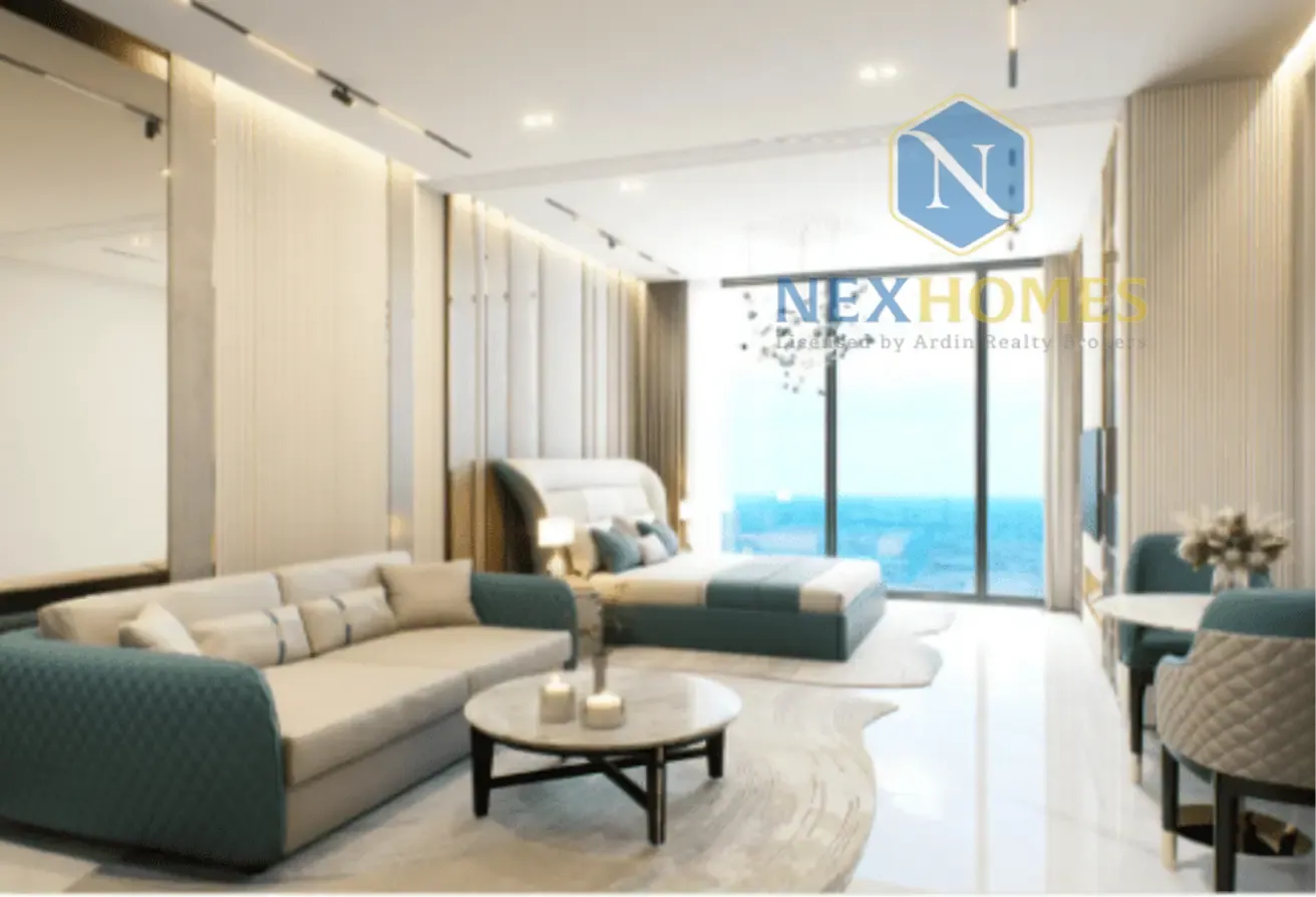 Luxury Studio | Waterfront Tower | Furnished