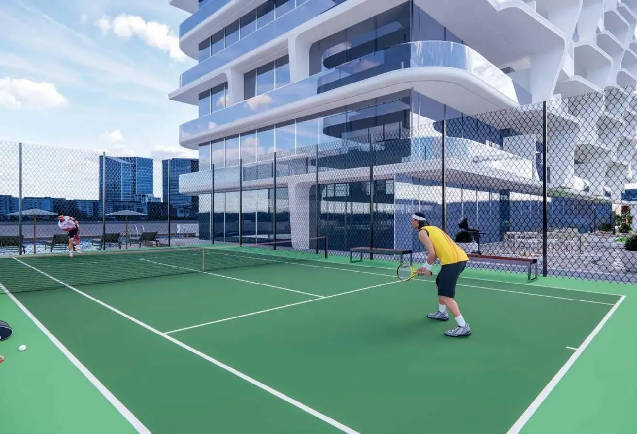 1 Bub + Office | High Floor | Golf View