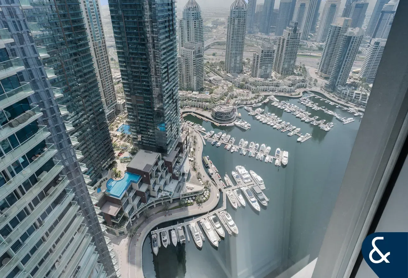 High Floor | Marina & Sea Views | Cayan Tower