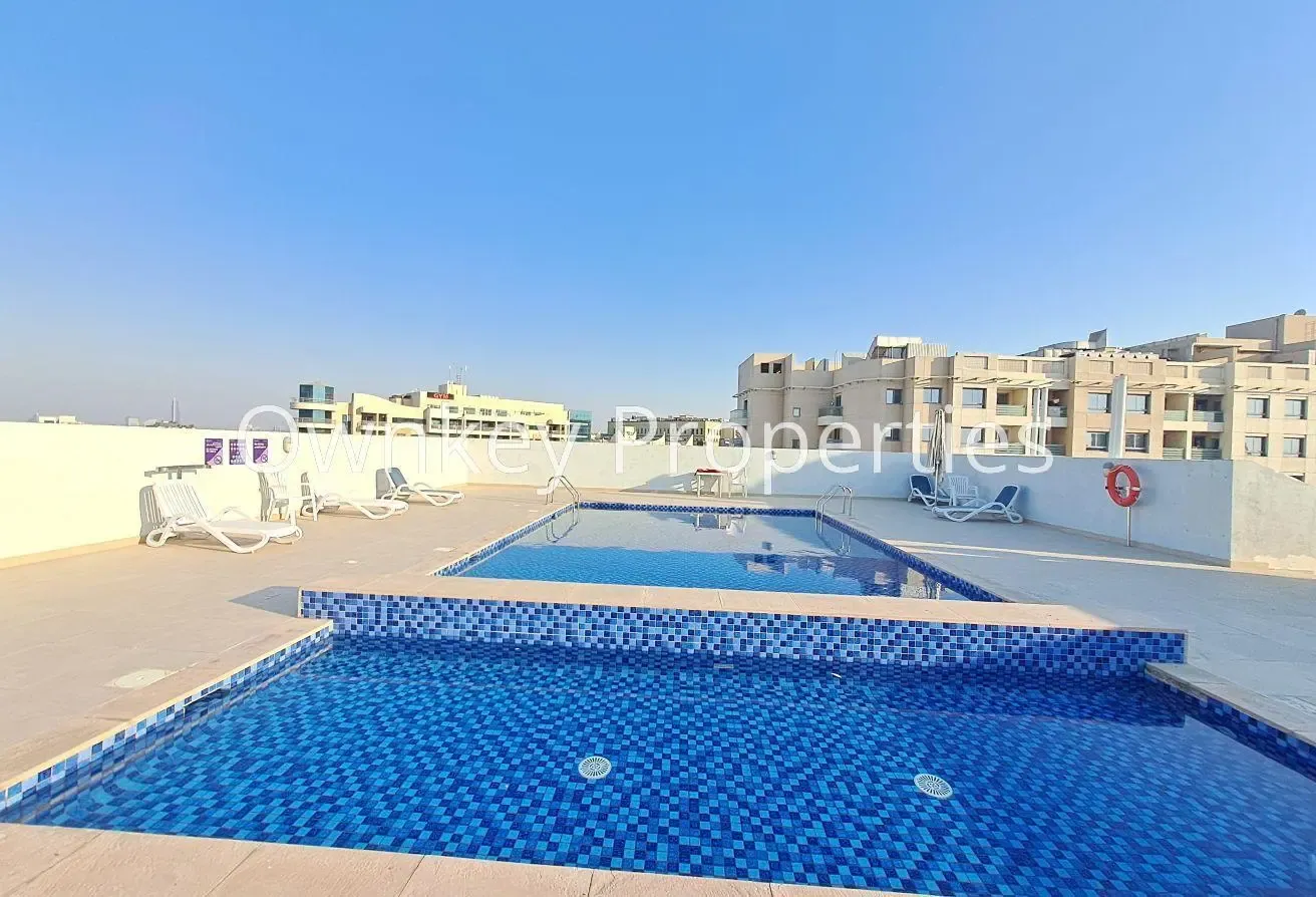 2 Bedroom Hall/With Balcony Close To Burjman