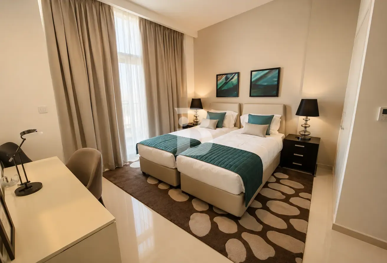 Furnished 2 Bed's + Maids | Golf View | Spacious