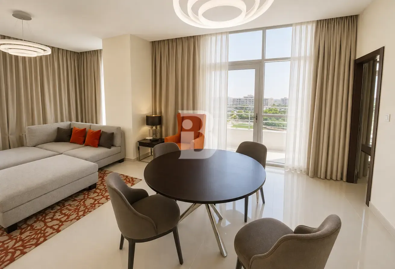Furnished 2 Bed's + Maids | Golf View | Spacious