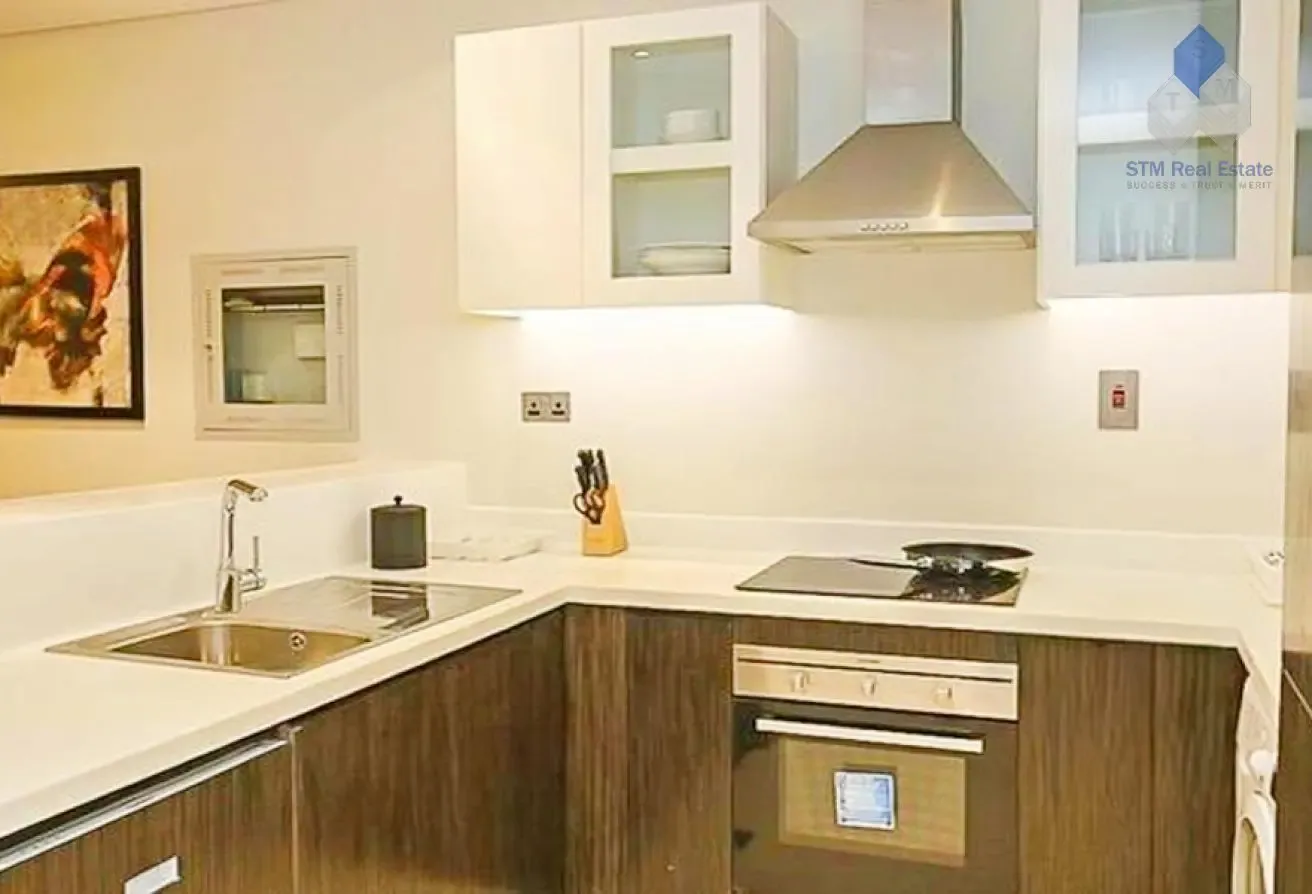 Furnished 1BR | 12 Cheques | Golf Course View