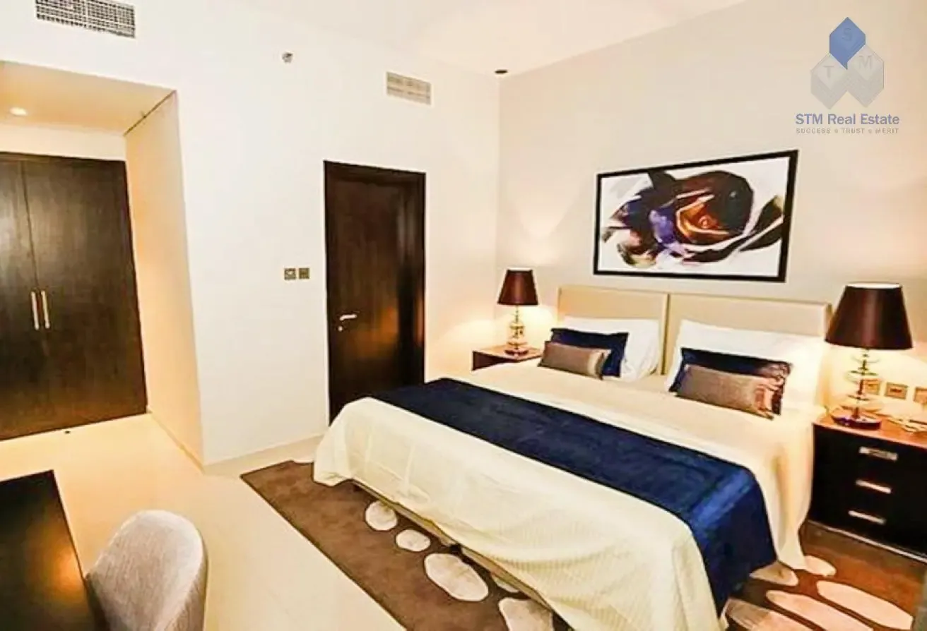 Furnished 1BR | 12 Cheques | Golf Course View